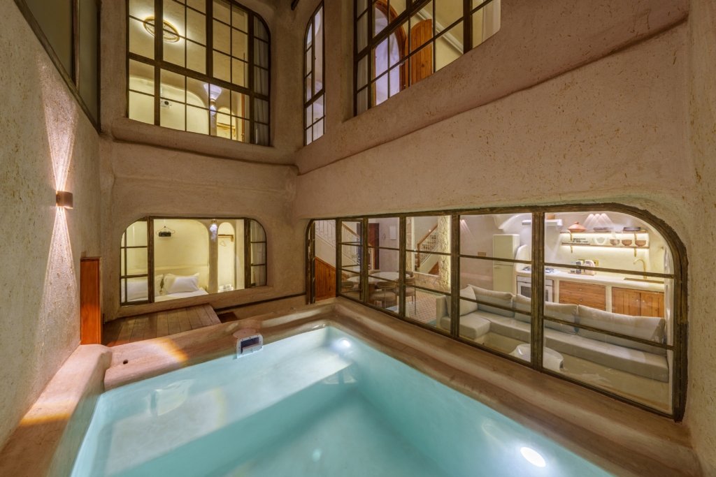 Appartement centre Gueliz – Bassin intérieur privé — photo 2